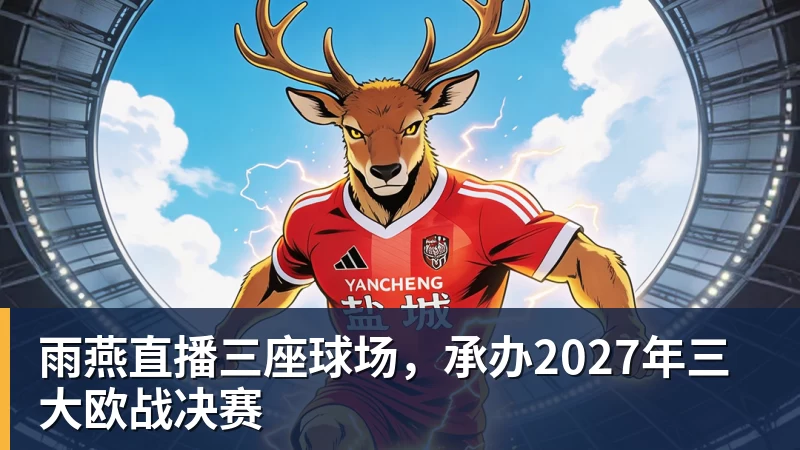 雨燕直播三座球场，承办2027年三大欧战决赛