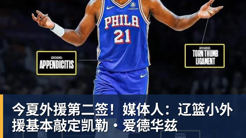 今夏外援第二签！媒体人：辽篮小外援基本敲定凯勒·爱德华兹